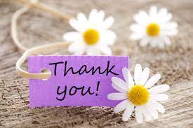 عبارات شكر بالإنجليزية