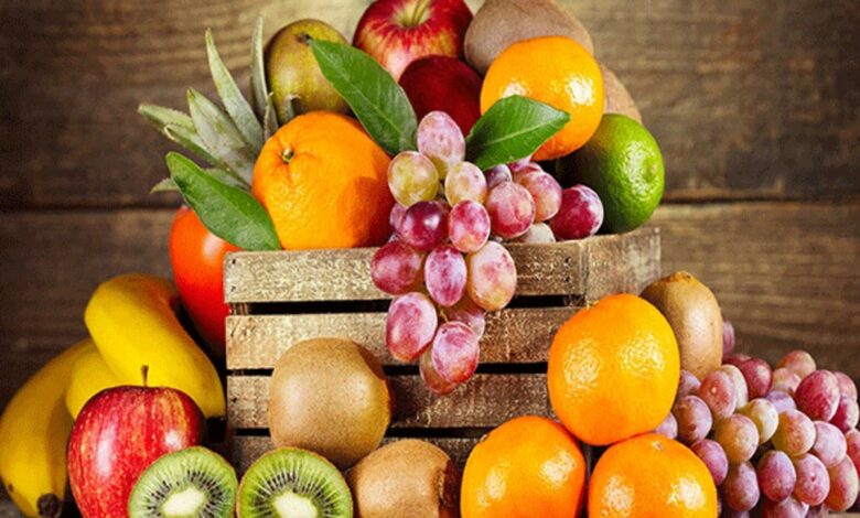 حل اللغز ثلاث فواكه بدون نقاط