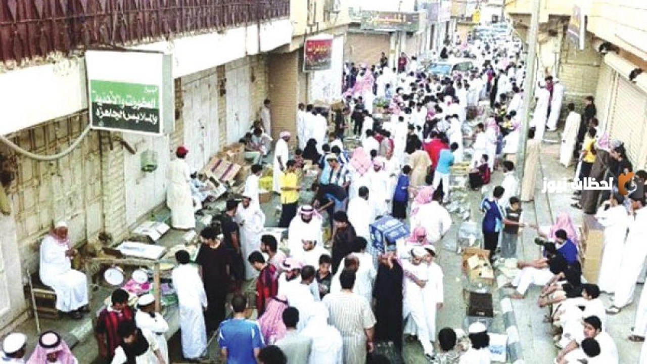 أعداد هائلة في أسواق الباحة في رمضان