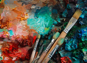 خطوات الرسم بألوان الغواش